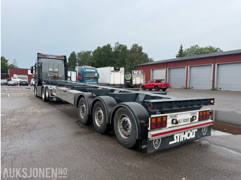Прицеп Vang SHSL 111 C 3-akslet containerchassis: фото 3