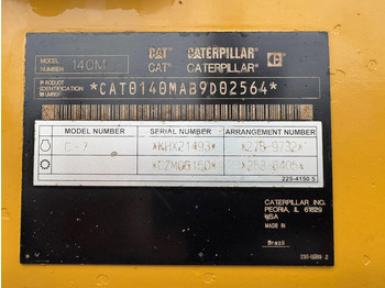 Грейдер Caterpillar 140M **Matriculada en Espana**: фото 3