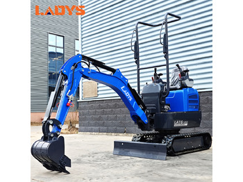 Новый Мини-экскаватор LADYS LA16Pro Mini Excavator CE Certification Kubota Engine(Factory Outlet) Mini Pelle Minibagger Minikoparka Miniexcavadora: фото 4
