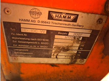 Дорожный каток Hamm HD 10 C FOR PARTS: фото 4