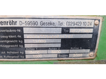 Самосвальный прицеп Blomenrohr Kipper 2 Achser: фото 5 Самосвальный прицеп Blomenrohr Kipper 2 Achser: фото 5