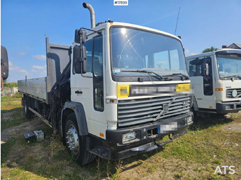 Грузовик бортовой/ Платформа, Автоманипулятор 1997 Volvo FL 619: фото 3