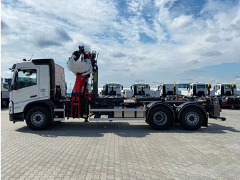 Новый Крюковой мультилифт, Автоманипулятор Volvo FM 460 Abrollkipper PALFINGER - EPSILON: фото 4
