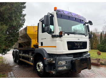 MAN TGM 26.290 6X4 SCHMIDT STARTOS II PIASKARKA PŁUG в лизинг MAN TGM 26.290 6X4 SCHMIDT STARTOS II PIASKARKA PŁUG: фото 3