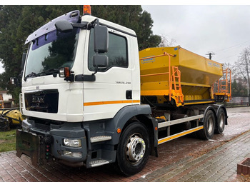 MAN TGM 26.290 6X4 SCHMIDT STARTOS II PIASKARKA PŁUG в лизинг MAN TGM 26.290 6X4 SCHMIDT STARTOS II PIASKARKA PŁUG: фото 2