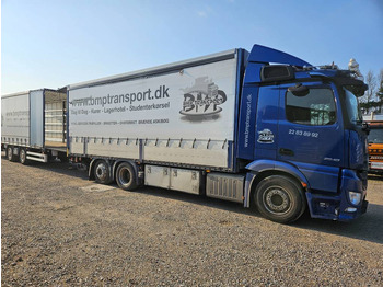 Тентованный грузовик MERCEDES-BENZ Actros 2540