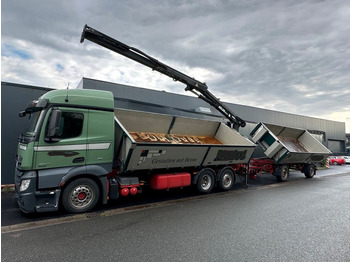 Самосвал, Автоманипулятор Mercedes-Benz 2545 6x2 Euro6 2-Seiten-Kipper ATLAS 145 KRAN: фото 3