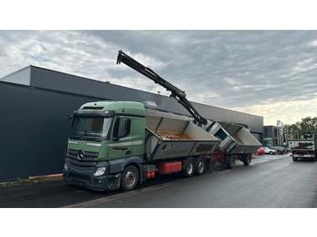 Самосвал, Автоманипулятор Mercedes-Benz 2545 6x2 Euro6 2-Seiten-Kipper ATLAS 145 KRAN: фото 2