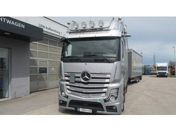 Тентованный грузовик Mercedes-Benz Actros 5 2545LL inkl. Anhänger  Voll. 115qm,: фото 2