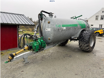 2024 Garcia C-60 6000 liter manure wagon w/ vacuum, combi and cannon. в лизинг 2024 Garcia C-60 6000 liter manure wagon w/ vacuum, combi and cannon.: фото 4