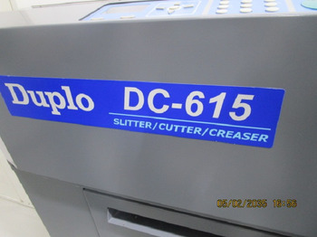 Печатное оборудование FINISHER FÜR DIGITALEN FARBDRUCK DUPLO DC-615 PRO (schlitzen / schneiden / falzen): фото 2