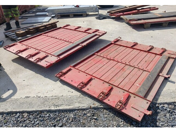 Кузов и экстерьер для Сельскохозяйственных прицепов-самосвалов Kipa Peräkärryn puulaitoja 2 kpl - 122cm korkeita: фото 2