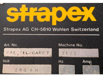 Упаковочное оборудование Verpackungsmaschine STRAPEX PAL.FIL-Kadet: фото 2 Упаковочное оборудование Verpackungsmaschine STRAPEX PAL.FIL-Kadet: фото 2