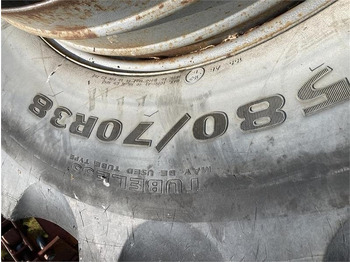 Шины и диски для Сельскохозяйственной техники Dual 5-klods 580/70r38: фото 2 Шины и диски для Сельскохозяйственной техники Dual 5-klods 580/70r38: фото 2