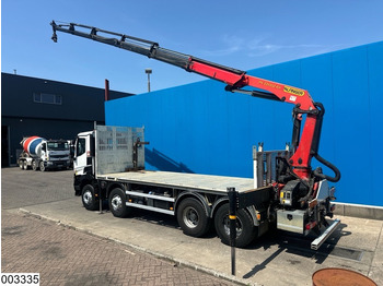 Грузовик бортовой/ Платформа, Автоманипулятор Renault C 430 8X4, EURO 6, Steel suspension, Palfinger: фото 4