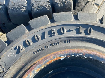 Шины и диски для Строительной техники Linde -Trelleborg 200/50-10-Tire/Reifen/Band: фото 5