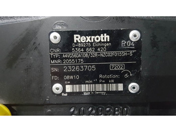 Гидравлика Rexroth A4VG56DA1D8/32R -Schaeff/Terex -5364662420-Pump: фото 4