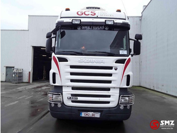 Грузовик бортовой/ Платформа Scania R 420 8x2 +manitou TMT 25.20: фото 2