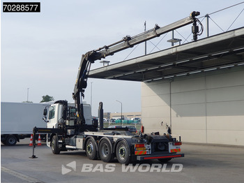 Крюковой мультилифт, Автоманипулятор DAF CF85.360 8X2 NL-Truck HIAB 211 E-3 Hipro Crane + Hooklift Lift+steering Axle Automatic Euro 5: фото 2