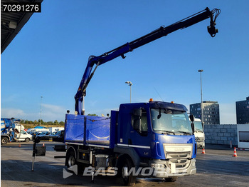 Грузовик бортовой/ Платформа, Автоманипулятор DAF LF 260 LF 4X2 HIAB 111 B-2 Hiduo Crane Automatic ACC Euro 6: фото 3
