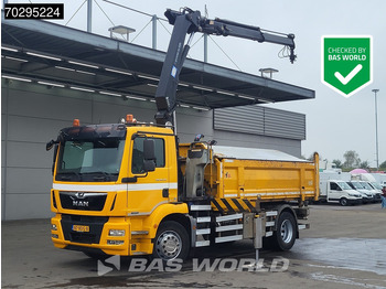 MAN TGM 18.250 TGM 4X2 NL-Truck 10m3 HSW Tipper 13Ton HMF 1300-K2 Crane Automatic Euro 6 в лизинг MAN TGM 18.250 TGM 4X2 NL-Truck 10m3 HSW Tipper 13Ton HMF 1300-K2 Crane Automatic Euro 6: фото 1