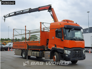 Грузовик бортовой/ Платформа, Автоманипулятор Renault C 380 4X2 Palfinger PK18002-EH D Kran Crane Retarder Standklima Euro 6: фото 3