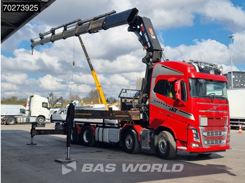 Грузовик бортовой/ Платформа, Автоманипулятор Volvo FH16 650 8X4 Hiab X-HIPRO 1058EP-6 Kran Crane ADR Lift+Lenkachse Euro 6: фото 2