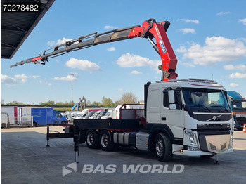 Грузовик бортовой/ Платформа, Автоманипулятор Volvo FM 500 8X4 HMF5020 K6 + Fly Jib Lift+Lenkachse Crane Kran Euro 6: фото 3