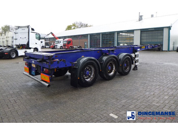 Полуприцеп-контейнеровоз/ Сменный кузов Dennison 3-axle container trailer 20-30-40-45 ft: фото 4