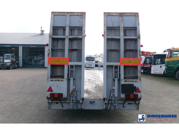 Прицеп бортовой/ Платформа KING 2-axle platform drawbar trailer 14t + ramps: фото 5