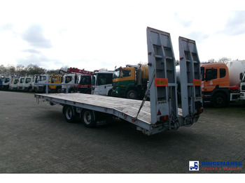 Прицеп бортовой/ Платформа KING 2-axle platform drawbar trailer 14t + ramps: фото 3