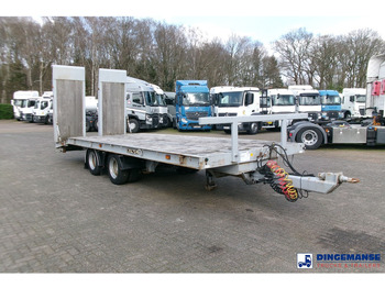 Прицеп бортовой/ Платформа KING 2-axle platform drawbar trailer 14t + ramps: фото 2