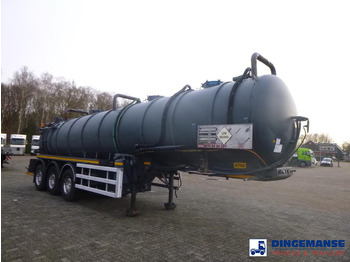 Полуприцеп-цистерна WHALE Vacuum tank inox 30 m3 / 1 comp + pump: фото 2
