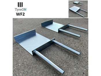 Оборудование для гаражей/ Мастерских WF2 wheel forks for vehicles with different track widths like ride-on lawn mowers - suitable for tyreON TL10E - Set of 2 pieces: фото 4