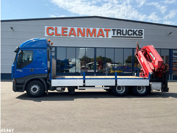Грузовик бортовой/ Платформа, Автоманипулятор Iveco Stralis 500 6x4 MKG 54 Tonmeter laadkraan: фото 3