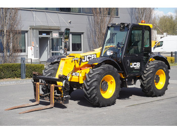 Телескопический фронтальный погрузчик JCB 526-56 AGRI Plus / 5.6 m telescopic loader / joystick: фото 3