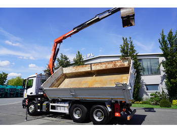 Автоманипулятор MERCEDES-BENZ Arocs 2636 / 6x4 / HDS Fassi / 3-Way Tipper / Bortmatic: фото 3