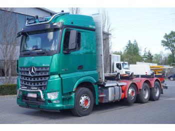 Автоманипулятор Для транспортировки леса Mercedes-Benz Arocs 3563 8 × 4 / 630 HP / steered axle / Logging superstructure: фото 3
