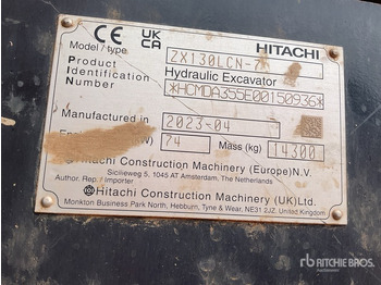 Гусеничный экскаватор HITACHI ZX130LCN-7