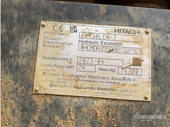 Гусеничный экскаватор HITACHI ZX130LCN-7