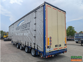 Низкорамный полуприцеп MEUSBURGER MPG-4 Semi Dieplader 3-Assen BPW - Schuifzeil/dak/Hefdak/Verbreedbaar - Wielkuipen - Gieksleuf: фото 3