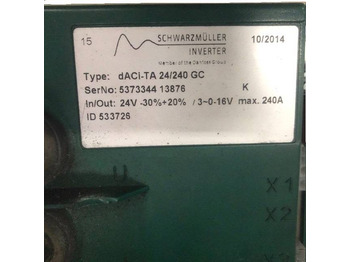 Электрическая система для Погрузочно-разгрузочной техники Inverter dACi-TA24/240GC: фото 4