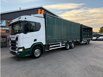 Тентованный грузовик SCANIA R 500
