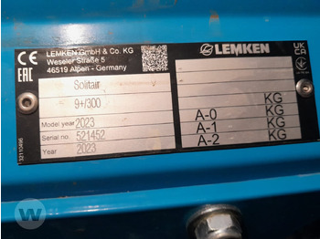 Lemken Solitair 9+/300 в лизинг Lemken Solitair 9+/300: фото 2