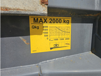 Гидроборт ZEPRO Z 2000-175 MA / 2019 / 2000kg: фото 3 Гидроборт ZEPRO Z 2000-175 MA / 2019 / 2000kg: фото 3