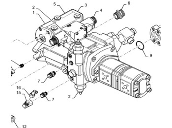 Гидравлический насос CASE