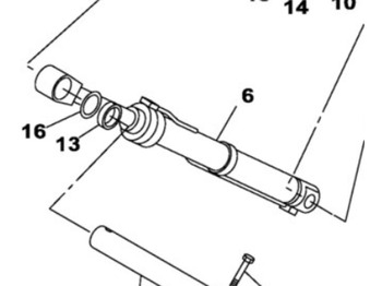 Гидравлический цилиндр CASE