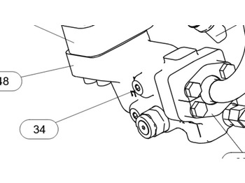 Гидравлический клапан CATERPILLAR