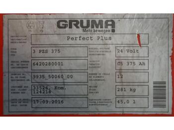 Аккумулятор GRUMA 24 Volt 3 PzS 375 Ah: фото 5