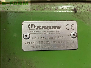 Косилка Krone easy cut b 890: фото 4